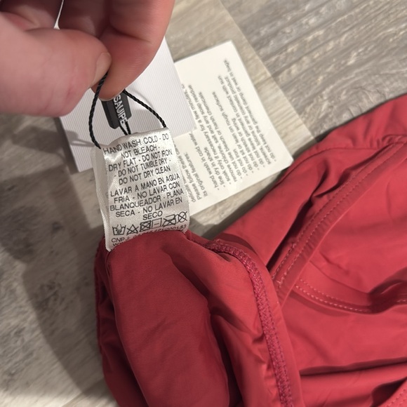 Sauipe High Neck Red One Piece Swimsuit - Picture 8 of 8